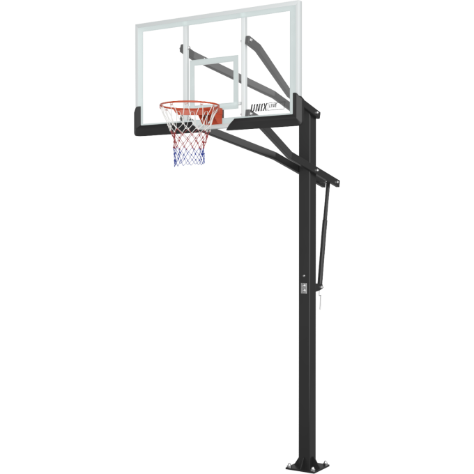 Баскетбольная стойка стационарная UNIX LINE B-STAND-TG PRO 72