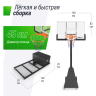 Баскетбольная стойка UNIX LINE B-STAND-TG PRO 54