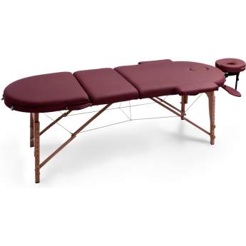 Массажный стол UNIX COMFORT 3 SECTION Burgundy